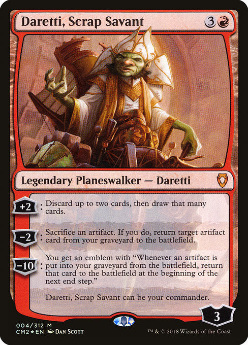 Daretti, Scrap Savant [Commander Anthology Volume II] | Gear Gaming Bentonville