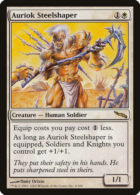 Auriok Steelshaper [Mirrodin] | Gear Gaming Bentonville