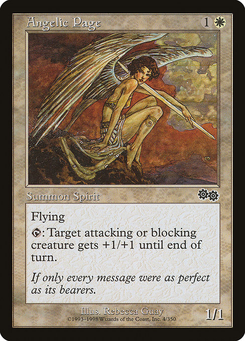 Angelic Page [Urza's Saga] | Gear Gaming Bentonville