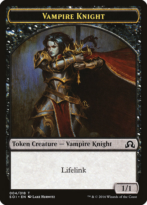 Vampire Knight Token [Shadows over Innistrad] | Gear Gaming Bentonville