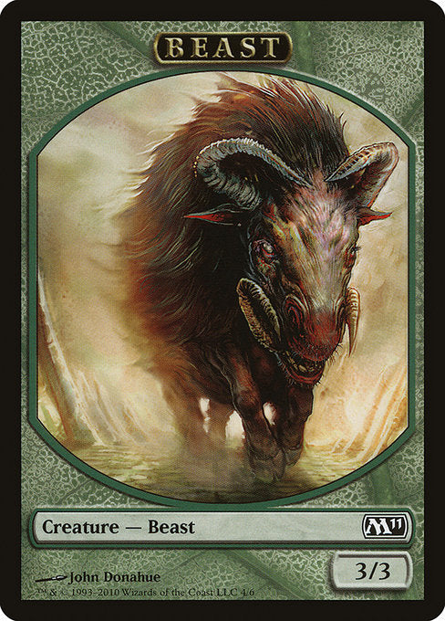 Beast Token [Magic 2011 (M11)] | Gear Gaming Bentonville