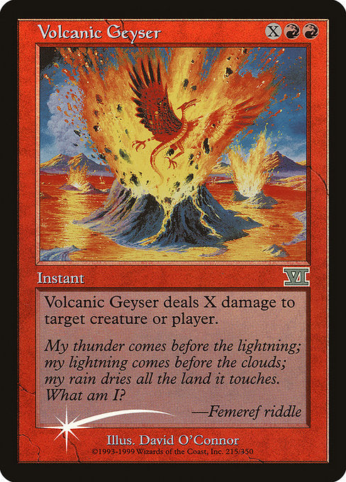 Volcanic Geyser [FNM Promos] | Gear Gaming Bentonville