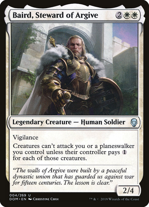 Baird, Steward of Argive [Dominaria] | Gear Gaming Bentonville