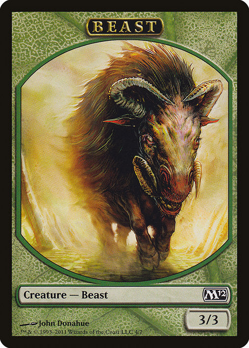 Beast Token [Magic 2012 (M12)] | Gear Gaming Bentonville