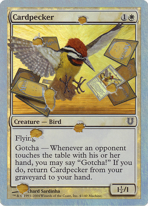 Cardpecker (Alternate Foil) [Unhinged] | Gear Gaming Bentonville