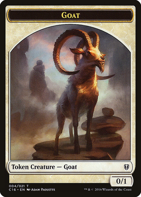 Goat // Thopter Double-sided Token [Commander 2016] | Gear Gaming Bentonville