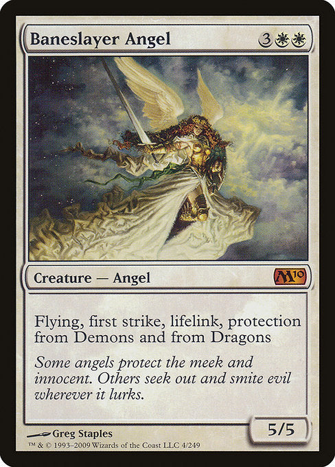 Baneslayer Angel [Magic 2010 (M10)] | Gear Gaming Bentonville