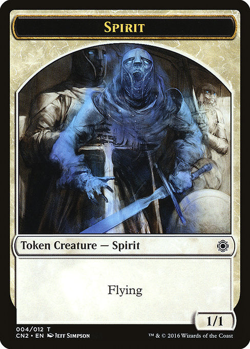 Spirit Token [Conspiracy: Take the Crown] | Gear Gaming Bentonville