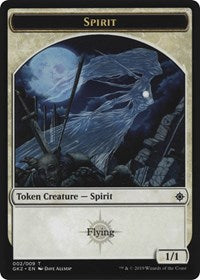 Spirit (002) // Spirit (010) Token [Ravnica Allegiance: Guild Kits] | Gear Gaming Bentonville