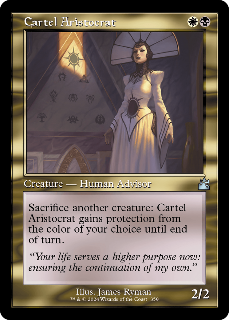 Cartel Aristocrat (Retro Frame) [Ravnica Remastered] | Gear Gaming Bentonville