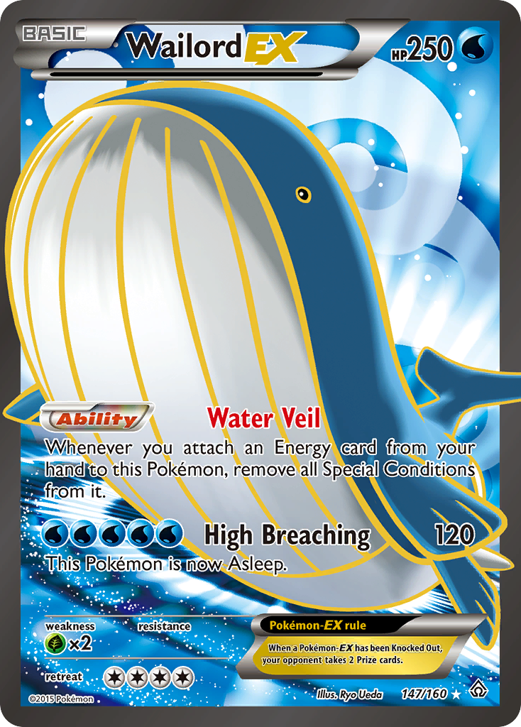 Wailord EX (147/160) [XY: Primal Clash] | Gear Gaming Bentonville