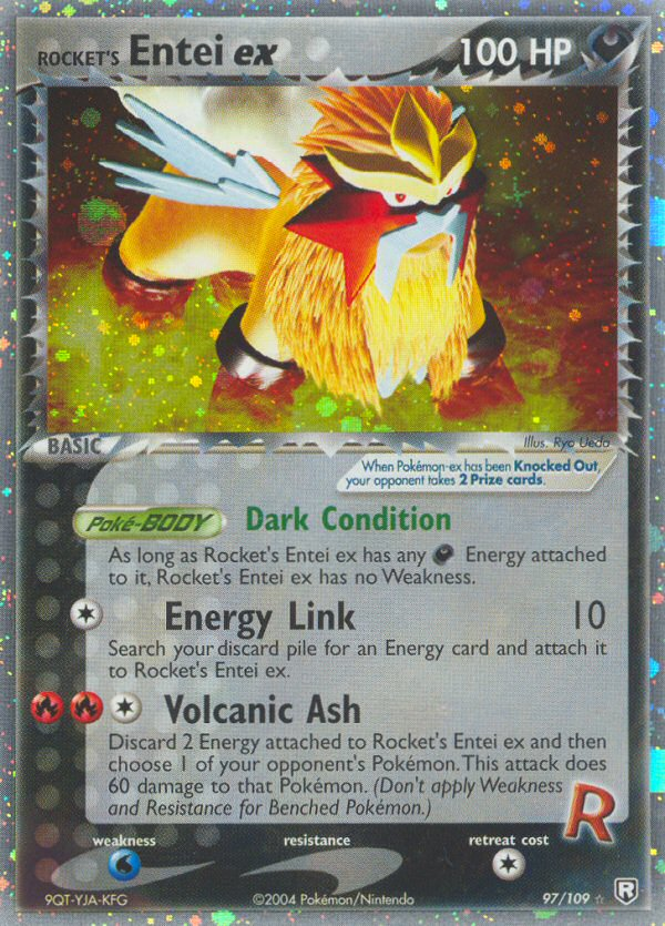 Rocket's Entei ex (97/109) [EX: Team Rocket Returns] | Gear Gaming Bentonville
