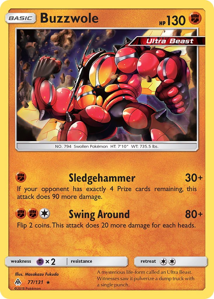 Buzzwole (77/131) [Sun & Moon: Forbidden Light] | Gear Gaming Bentonville