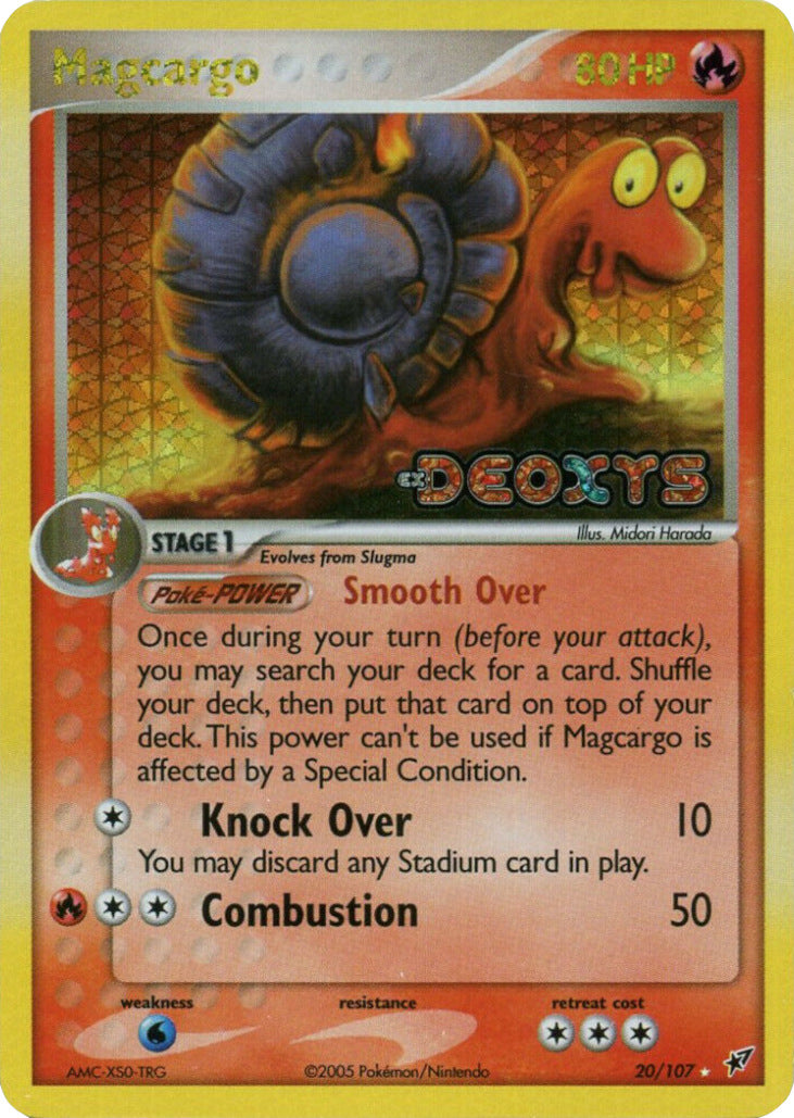 Magcargo (20/107) (Stamped) [EX: Deoxys] | Gear Gaming Bentonville