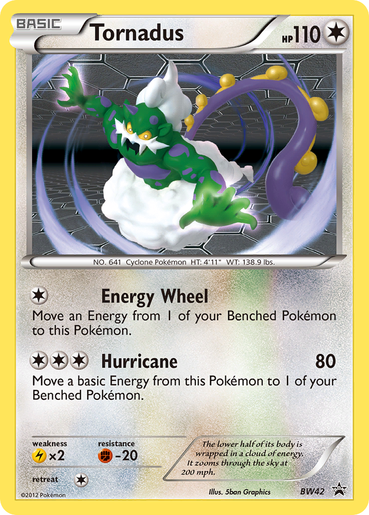 Tornadus (BW42) [Black & White: Black Star Promos] | Gear Gaming Bentonville