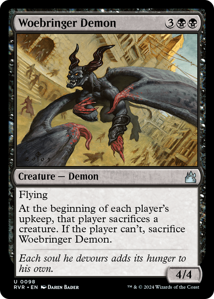 Woebringer Demon [Ravnica Remastered] | Gear Gaming Bentonville