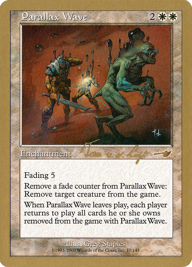 Parallax Wave (Tom van de Logt) [World Championship Decks 2000] | Gear Gaming Bentonville