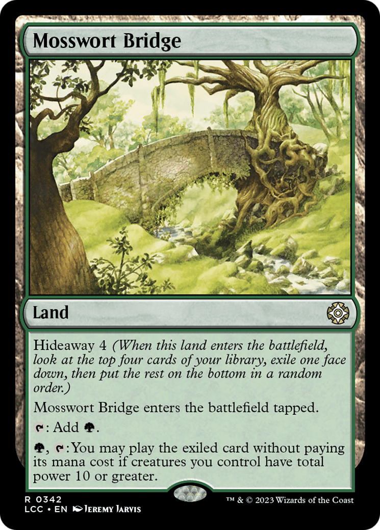 Mosswort Bridge [The Lost Caverns of Ixalan Commander] | Gear Gaming Bentonville