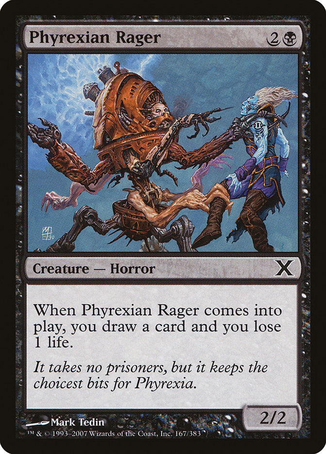 Phyrexian Rager [Tenth Edition] | Gear Gaming Bentonville