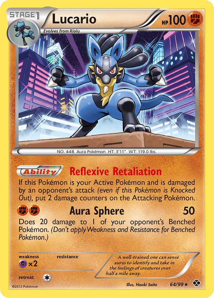 Lucario (64/99) [Black & White: Next Destinies] | Gear Gaming Bentonville