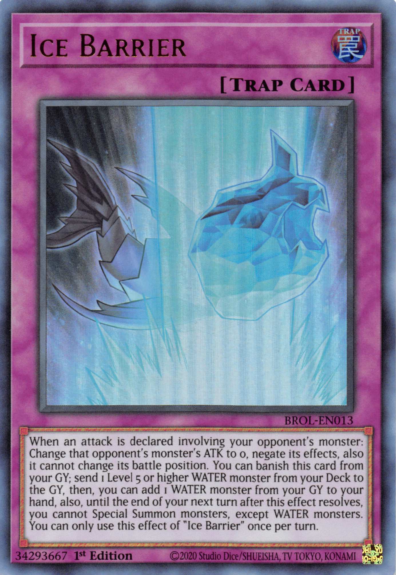 Ice Barrier [BROL-EN013] Ultra Rare | Gear Gaming Bentonville