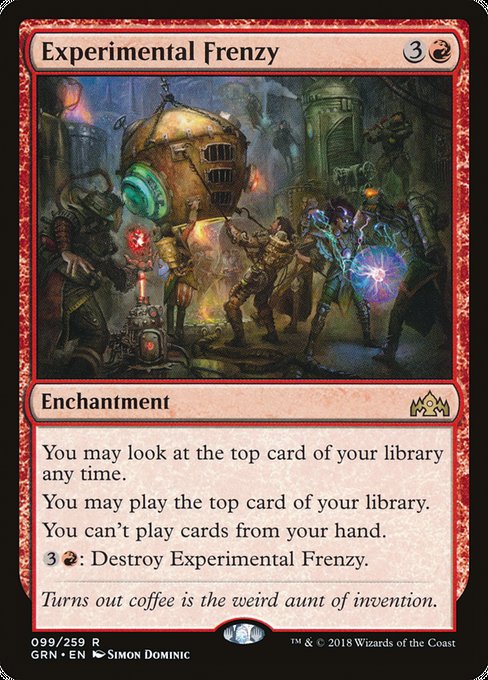 Experimental Frenzy [Guilds of Ravnica] | Gear Gaming Bentonville