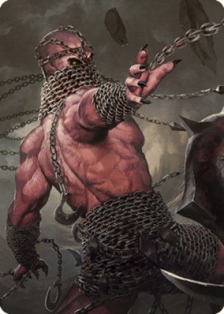 Chain Devil Art Card [Commander Legends: Battle for Baldur's Gate Art Series] | Gear Gaming Bentonville