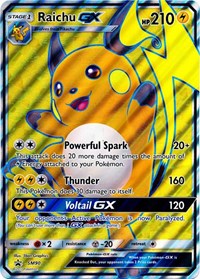 Raichu GX (SM90) (Jumbo Card) [Sun & Moon: Black Star Promos] | Gear Gaming Bentonville