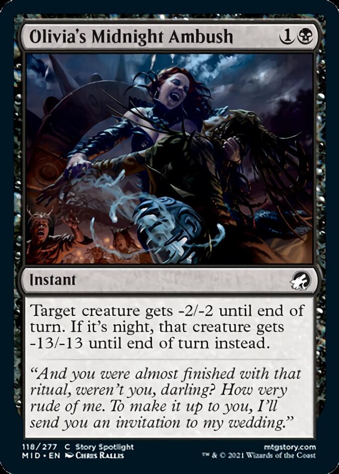 Olivia's Midnight Ambush [Innistrad: Midnight Hunt] | Gear Gaming Bentonville