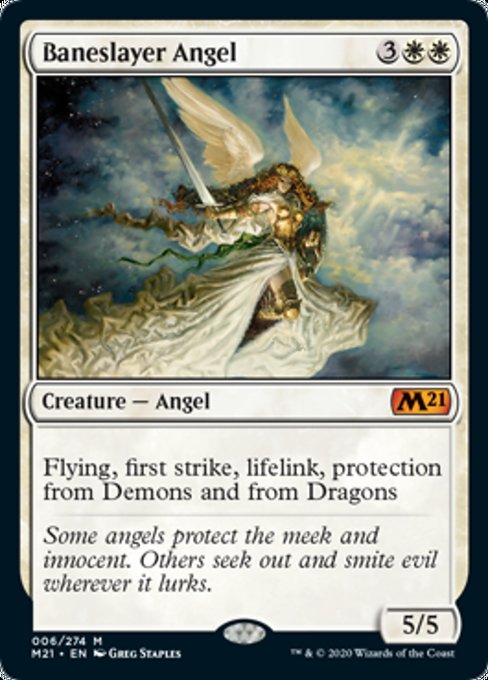 Baneslayer Angel [Core Set 2021] | Gear Gaming Bentonville