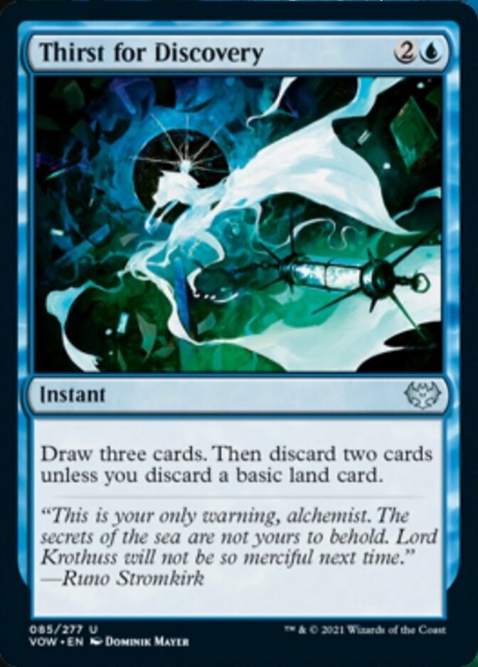 Thirst for Discovery [Innistrad: Crimson Vow] | Gear Gaming Bentonville