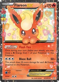 Flareon EX (RC6/RC32) [Generations: Radiant Collection] | Gear Gaming Bentonville