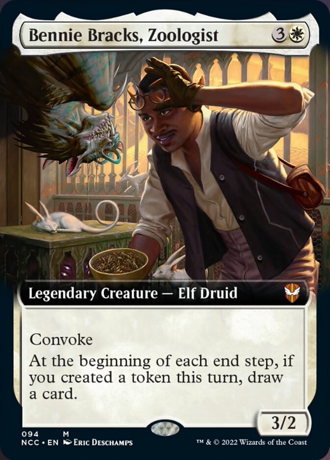 Bennie Bracks, Zoologist (Extended Art) [Streets of New Capenna Commander] | Gear Gaming Bentonville