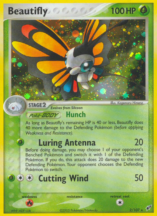 Beautifly (2/107) [EX: Deoxys] | Gear Gaming Bentonville