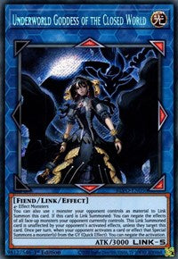 Underworld Goddess of the Closed World [BLVO-EN050] Secret Rare | Gear Gaming Bentonville