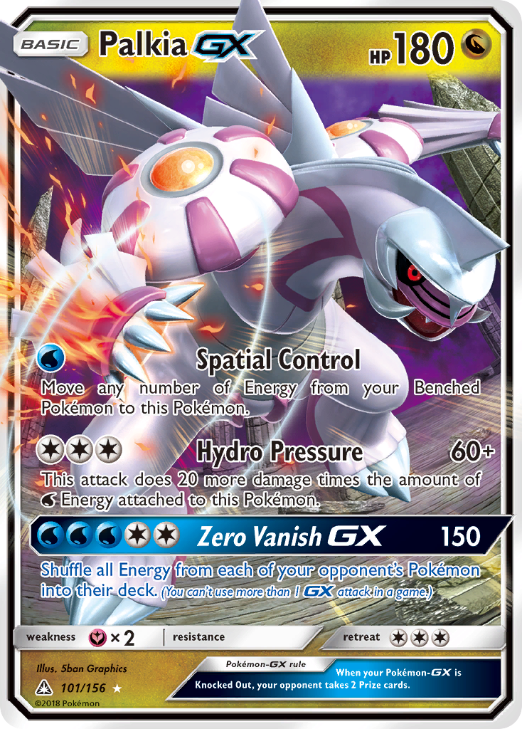 Palkia GX (101/156) [Sun & Moon: Ultra Prism] | Gear Gaming Bentonville