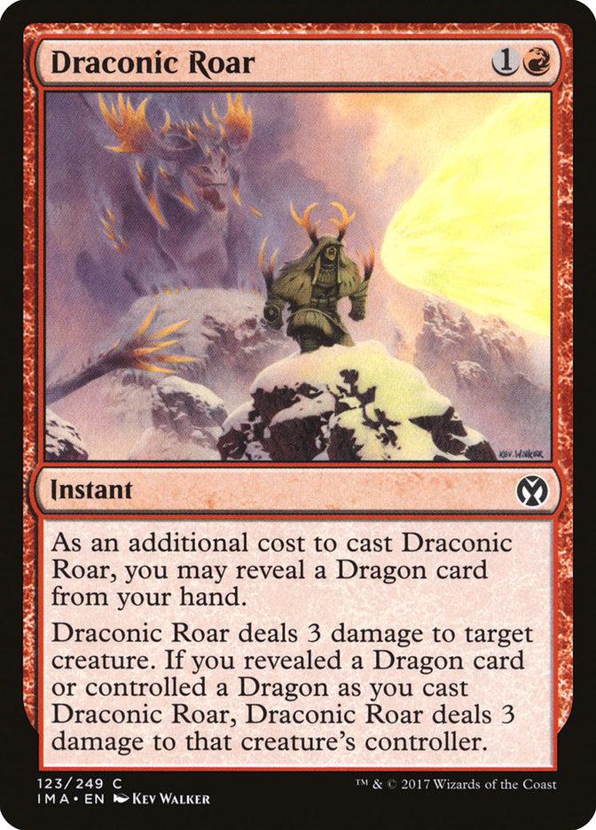 Draconic Roar [Iconic Masters] | Gear Gaming Bentonville