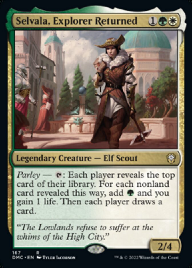 Selvala, Explorer Returned [Dominaria United Commander] | Gear Gaming Bentonville