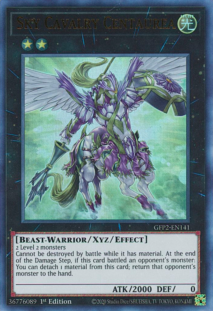 Sky Cavalry Centaurea [GFP2-EN141] Ultra Rare | Gear Gaming Bentonville