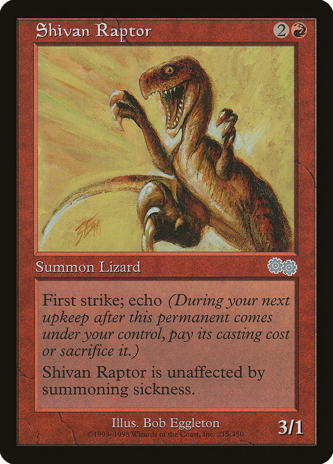 Shivan Raptor [Urza's Saga] | Gear Gaming Bentonville