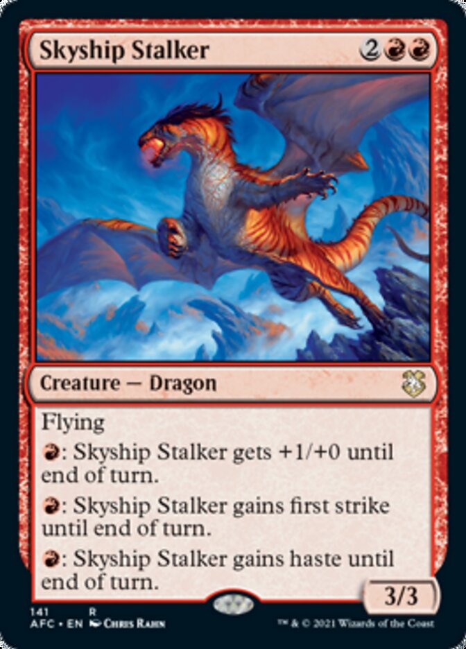 Skyship Stalker [Dungeons & Dragons: Adventures in the Forgotten Realms Commander] | Gear Gaming Bentonville