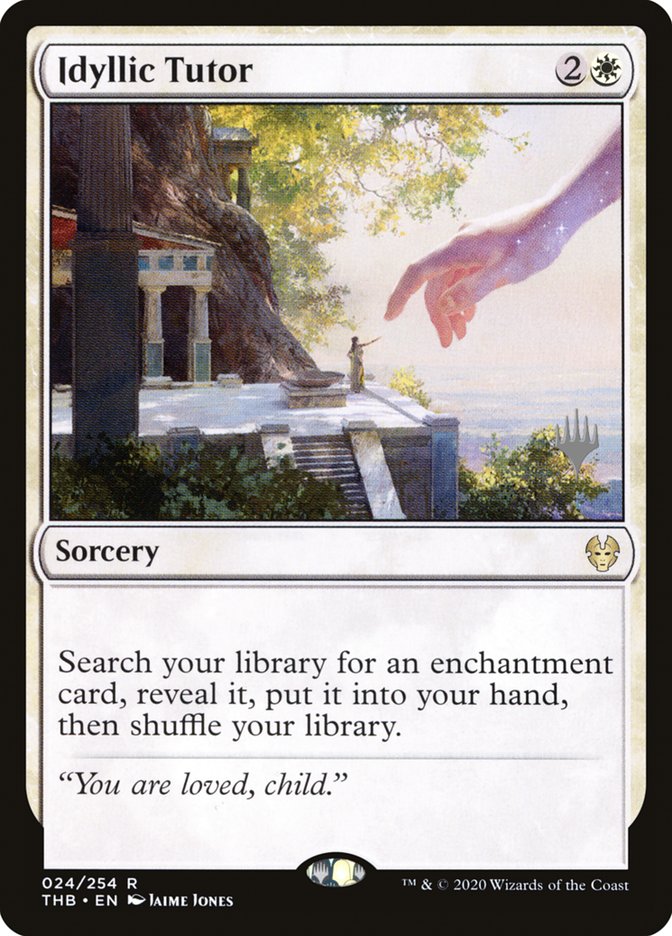 Idyllic Tutor (Promo Pack) [Theros Beyond Death Promos] | Gear Gaming Bentonville