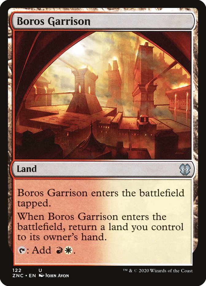 Boros Garrison [Zendikar Rising Commander] | Gear Gaming Bentonville