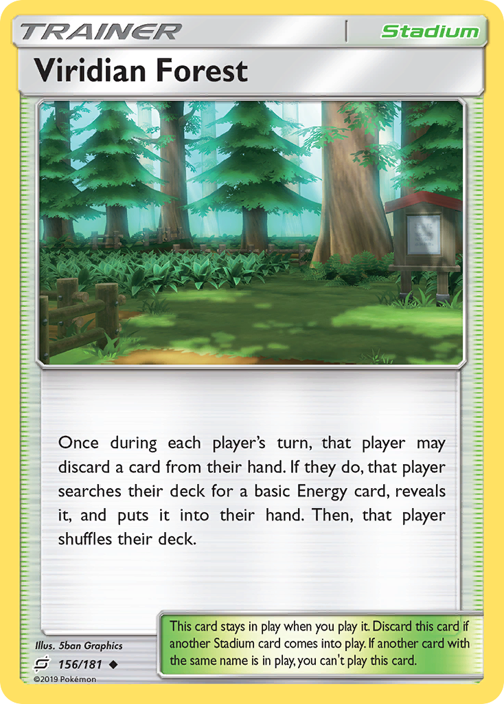 Viridian Forest (156/181) [Sun & Moon: Team Up] | Gear Gaming Bentonville