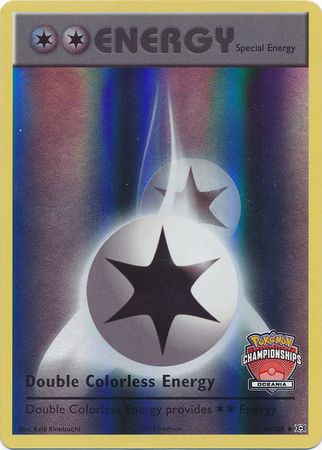 Double Colorless Energy (90/108) (Oceania Championship Promo) [XY: Evolutions] | Gear Gaming Bentonville