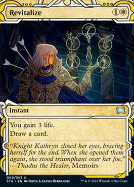 Revitalize (Etched Foil) [Strixhaven Mystical Archive] | Gear Gaming Bentonville