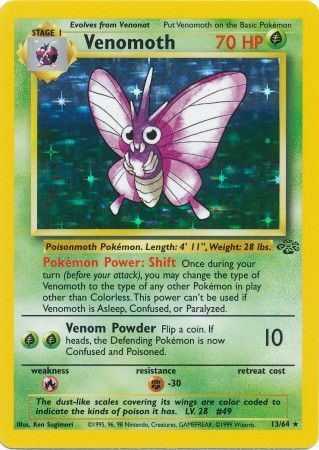 Venomoth (13/64) [Jungle Unlimited] | Gear Gaming Bentonville