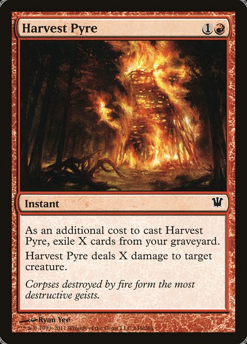 Harvest Pyre [Innistrad] | Gear Gaming Bentonville