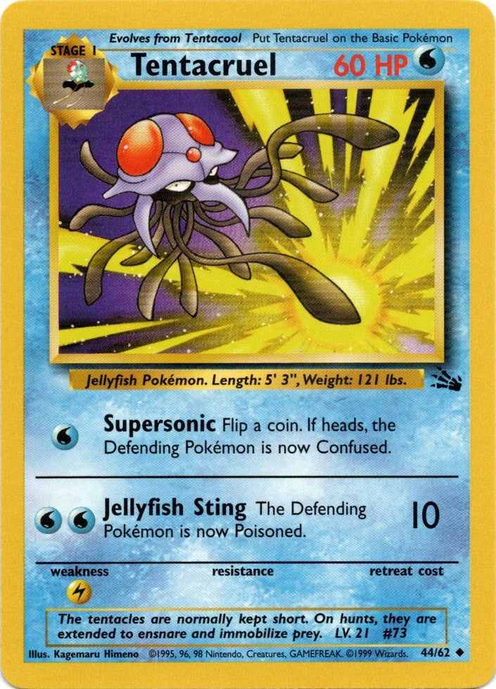 Tentacruel (44/62) [Fossil Unlimited] | Gear Gaming Bentonville