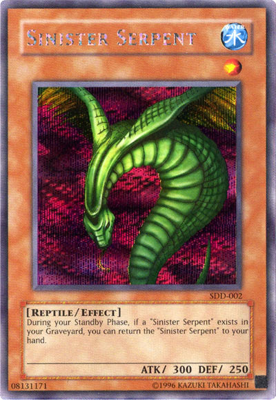 Sinister Serpent [SDD-002] Secret Rare | Gear Gaming Bentonville